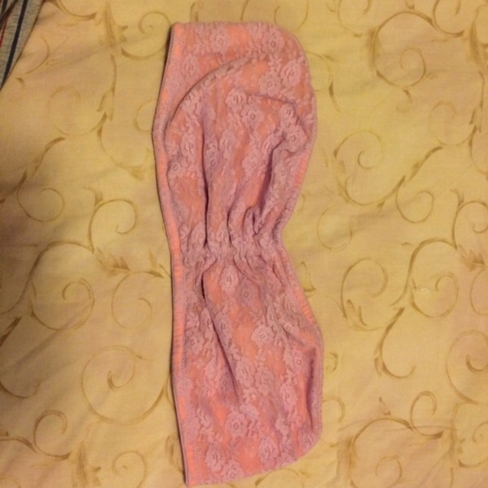 VS Pink bandeau bundle of two